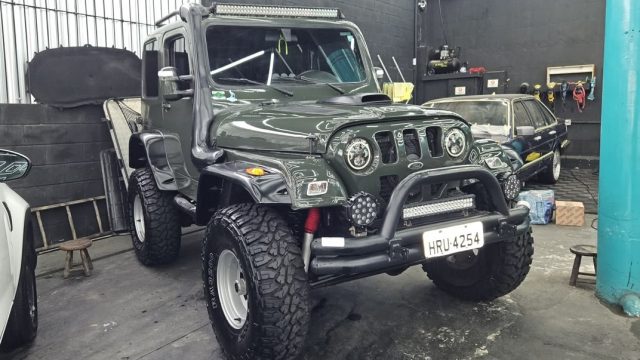 ord Jeep CJ 1971 - 100% Fibra, Mecânica